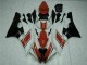 2006-2007 Rouge Blanc Yamaha YZF R6 Kit Carénages Motos 2006-2007 Rouge Blanc Yamaha YZF R6 Kit Carénages Motos