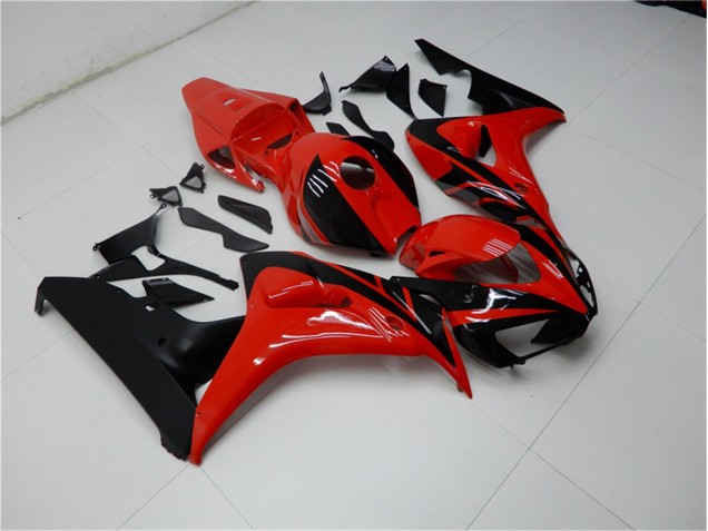 2006-2007 Rouge Noir Honda CBR1000RR Carénages Moto 2006-2007 Rouge Noir Honda CBR1000RR Carénages Moto
