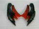 2006-2007 Rouge Noir Suzuki GSXR 600/750 Kit Carénages Motos Complet