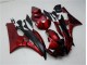 2006-2007 Rouge Noir Yamaha YZF R6 Carénages Moto 2006-2007 Rouge Noir Yamaha YZF R6 Carénages Moto