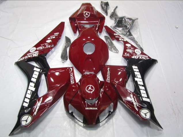 2006-2007 Rouge Yates Honda CBR1000RR Carénage Moto