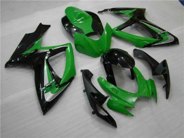 2006-2007 Vert Suzuki GSXR 600/750 Carénage Moto 2006-2007 Vert Suzuki GSXR 600/750 Carénage Moto