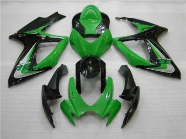 2006-2007 Vert Suzuki GSXR 600/750 Carénage Moto