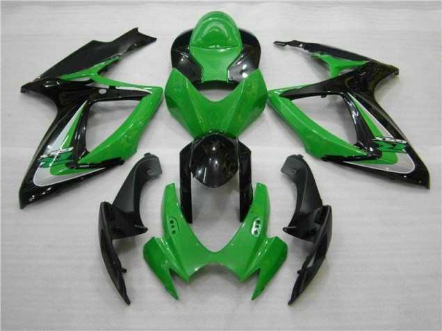 2006-2007 Vert Suzuki GSXR 600/750 Carénage Moto 2006-2007 Vert Suzuki GSXR 600/750 Carénage Moto