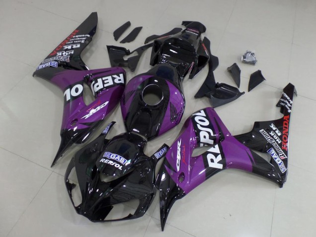 2006-2007 Violet Repsol Honda CBR1000RR Carénage Moto 2006-2007 Violet Repsol Honda CBR1000RR Carénage Moto