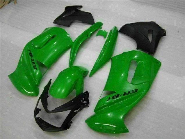 2006-2008 Vert Kawasaki EX650 Carénage Moto