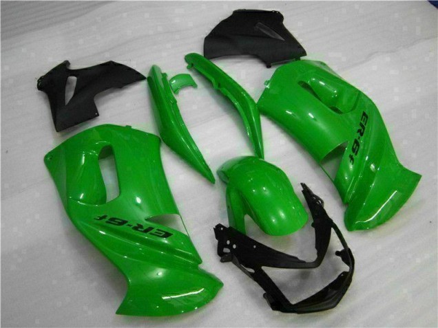 2006-2008 Vert Kawasaki EX650 Carénage Moto