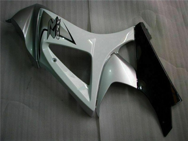 2007-2008 Argent Blanc Suzuki GSXR 1000 Carénage Moto 2007-2008 Argent Blanc Suzuki GSXR 1000 Carénage Moto