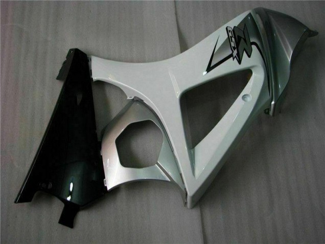 2007-2008 Argent Blanc Suzuki GSXR 1000 Carénage Moto 2007-2008 Argent Blanc Suzuki GSXR 1000 Carénage Moto