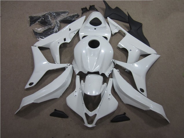 2007-2008 Blanc Honda CBR600RR Carénage Moto 2007-2008 Blanc Honda CBR600RR Carénage Moto