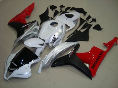 2007-2008 Blanc Noir Rouge Honda CBR600RR Carénage Moto