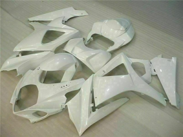 2007-2008 Blanc Suzuki GSXR 1000 Carénage Moto 2007-2008 Blanc Suzuki GSXR 1000 Carénage Moto