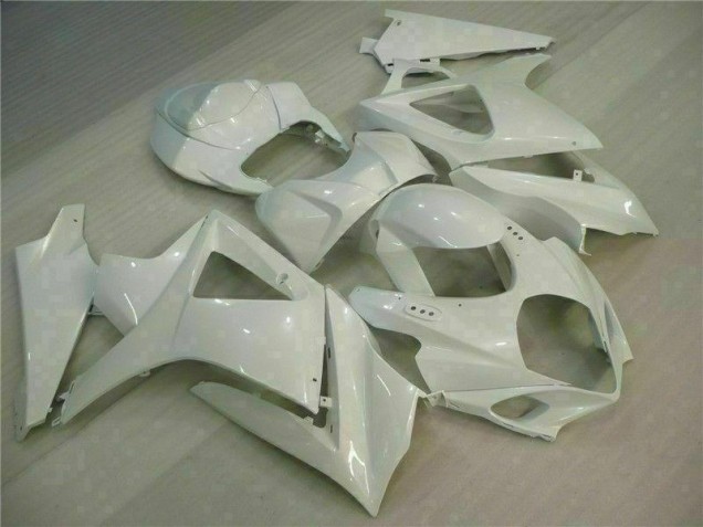 2007-2008 Blanc Suzuki GSXR 1000 Carénage Moto 2007-2008 Blanc Suzuki GSXR 1000 Carénage Moto