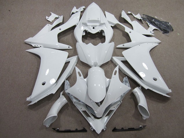 2007-2008 Blanc Yamaha YZF R1 Kit Carénages Motos Complet 2007-2008 Blanc Yamaha YZF R1 Kit Carénages Motos Complet