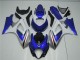 2007-2008 Bleu Blanc Suzuki GSXR 1000 Kit Carénages Motos & Plastique 2007-2008 Bleu Blanc Suzuki GSXR 1000 Kit Carénages Motos & Plastique