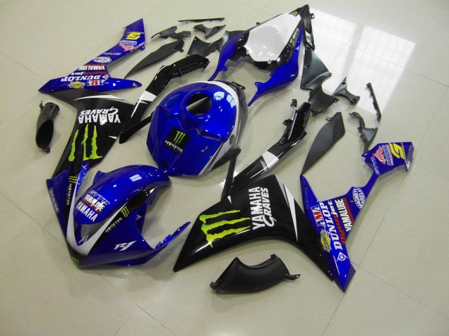 2007-2008 Bleu Monster Yamaha YZF R1 Carénage Moto 2007-2008 Bleu Monster Yamaha YZF R1 Carénage Moto