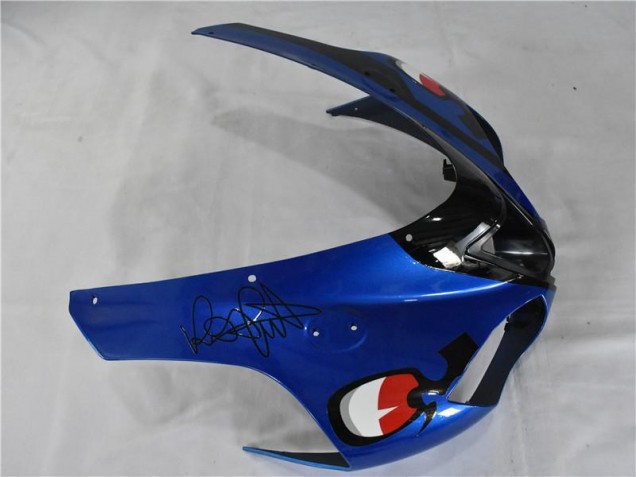 2007-2008 Bleu Requin Kawasaki ZX6R Carénage Moto 2007-2008 Bleu Requin Kawasaki ZX6R Carénage Moto