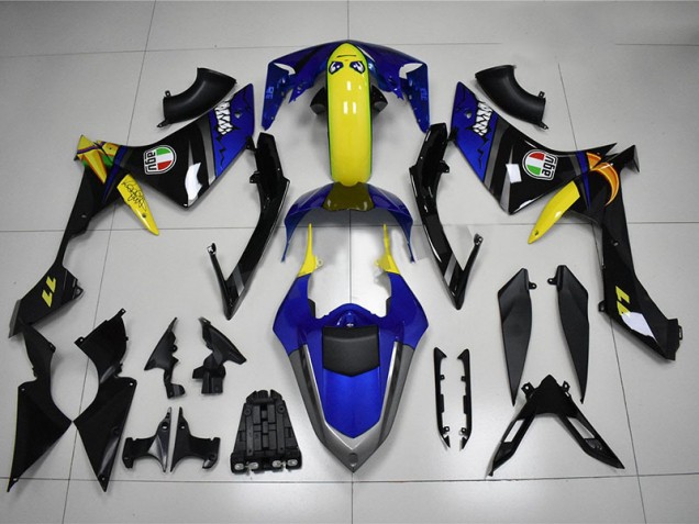 2007-2008 Bleu Requin Yamaha YZF R1 Carénage Moto 2007-2008 Bleu Requin Yamaha YZF R1 Carénage Moto
