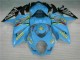2007-2008 Bleu Suzuki GSXR 1000 Carénages Moto 2007-2008 Bleu Suzuki GSXR 1000 Carénages Moto