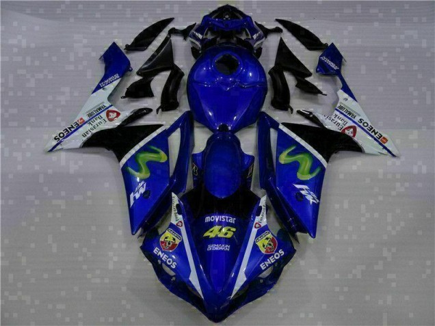 2007-2008 Bleu Yamaha YZF R1 Kit Carénages Motos 2007-2008 Bleu Yamaha YZF R1 Kit Carénages Motos