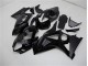 2007-2008 Brillant Noir Mat Suzuki GSXR 1000 Carénage Moto