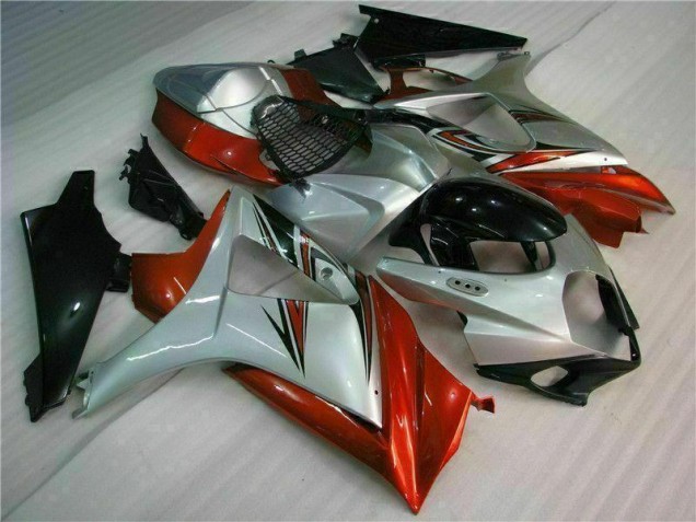 2007-2008 Brun Argent Suzuki GSXR 1000 Carénage Moto
