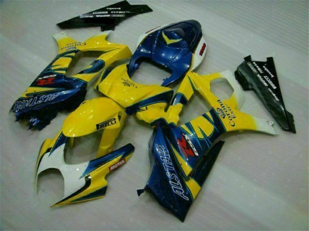 2007-2008 Jaune Suzuki GSXR 1000 Carénages Moto 2007-2008 Jaune Suzuki GSXR 1000 Carénages Moto