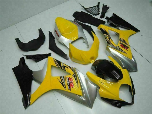 2007-2008 Jaune Suzuki GSXR 1000 Carrosserie Moto