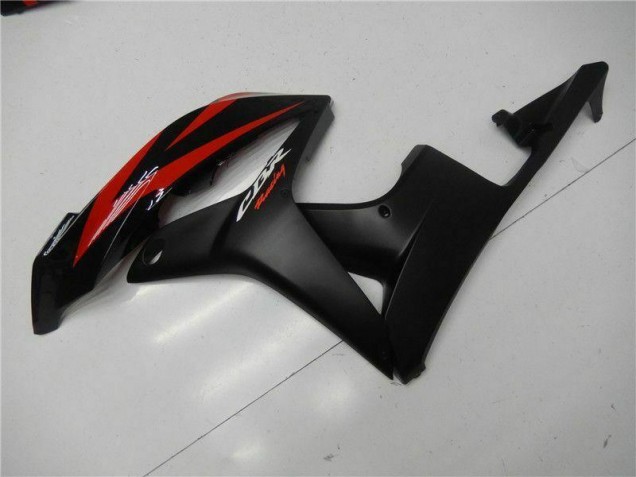 2007-2008 Noir Rouge Honda CBR600RR Kit Carénages Motos 2007-2008 Noir Rouge Honda CBR600RR Kit Carénages Motos