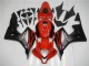 2007-2008 Noir Rouge Honda CBR600RR Kit Carénages Motos 2007-2008 Noir Rouge Honda CBR600RR Kit Carénages Motos