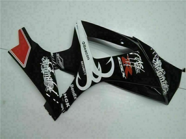 2007-2008 Noir Suzuki GSXR 1000 Carrosserie Moto