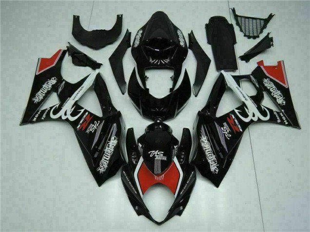 2007-2008 Noir Suzuki GSXR 1000 Carrosserie Moto