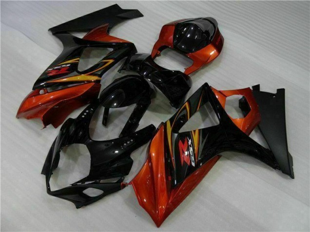 2007-2008 Noir Suzuki GSXR 1000 Kit Carénages Motos Complet 2007-2008 Noir Suzuki GSXR 1000 Kit Carénages Motos Complet