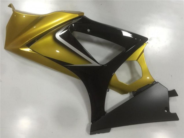 2007-2008 Or Noir Suzuki GSXR 1000 Carénages Moto