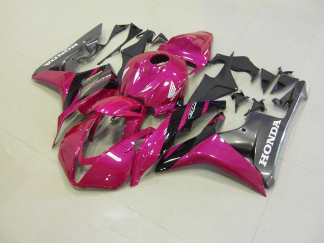 2007-2008 Rose Gris Courses Honda CBR600RR Carénage Moto 2007-2008 Rose Gris Courses Honda CBR600RR Carénage Moto