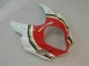 2007-2008 Rouge Blanc Suzuki GSXR 1000 Carénage Moto 2007-2008 Rouge Blanc Suzuki GSXR 1000 Carénage Moto