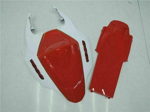 2007-2008 Rouge Blanc Suzuki GSXR 1000 Carénages Moto 2007-2008 Rouge Blanc Suzuki GSXR 1000 Carénages Moto