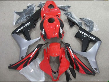 2007-2008 Rouge Noir Honda CBR600RR Carrosserie Moto