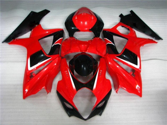 2007-2008 Rouge Noir Suzuki GSXR 1000 Carrosserie Moto 2007-2008 Rouge Noir Suzuki GSXR 1000 Carrosserie Moto