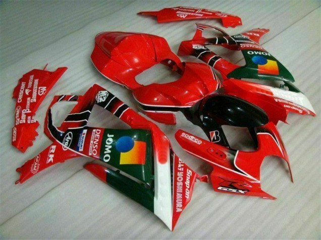 2007-2008 Rouge Suzuki GSXR 1000 Carénages Moto