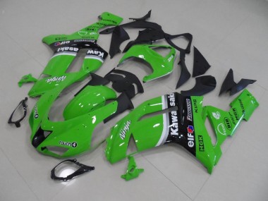 2007-2008 Vert Arrow Kawasaki ZX6R Carénage Moto