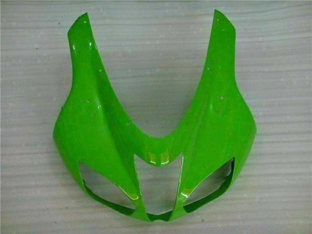 2007-2008 Vert Blanc Ninja Kawasaki ZX6R Carénage Moto 2007-2008 Vert Blanc Ninja Kawasaki ZX6R Carénage Moto