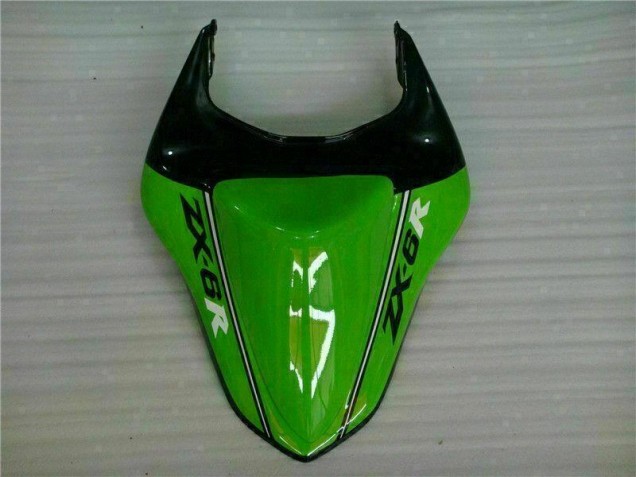 2007-2008 Vert Blanc Ninja Kawasaki ZX6R Carénage Moto 2007-2008 Vert Blanc Ninja Kawasaki ZX6R Carénage Moto