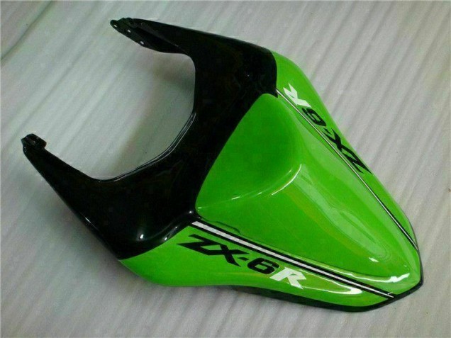 2007-2008 Vert Blanc Ninja Kawasaki ZX6R Carénage Moto 2007-2008 Vert Blanc Ninja Kawasaki ZX6R Carénage Moto