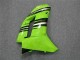 2007-2008 Vert Noir Kawasaki ZX6R Carénage Moto 2007-2008 Vert Noir Kawasaki ZX6R Carénage Moto
