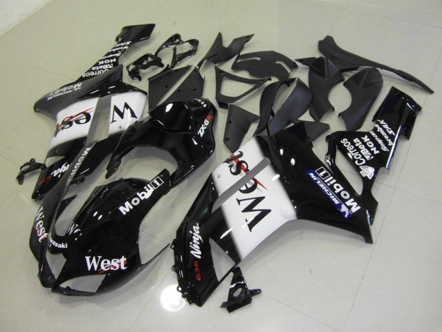 2007-2008 West Kawasaki ZX6R Carénage Moto 2007-2008 West Kawasaki ZX6R Carénage Moto