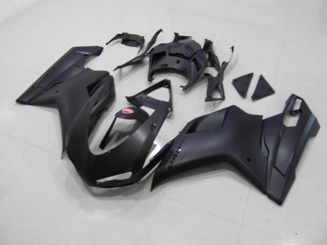 2007-2014 Noir Mat Noir Décalque Ducati 848 1098 1198 Carénage Moto 2007-2014 Noir Mat Noir Décalque Ducati 848 1098 1198 Carénage Moto