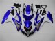 2008-2010 Blanc Bleu Suzuki GSXR 600/750 Carénage Moto 2008-2010 Blanc Bleu Suzuki GSXR 600/750 Carénage Moto