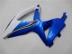 2008-2010 Blanc Bleu Suzuki GSXR 600/750 Carénages Moto 2008-2010 Blanc Bleu Suzuki GSXR 600/750 Carénages Moto