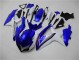 2008-2010 Bleu Blanc Suzuki GSXR 600/750 Carénage Moto 2008-2010 Bleu Blanc Suzuki GSXR 600/750 Carénage Moto
